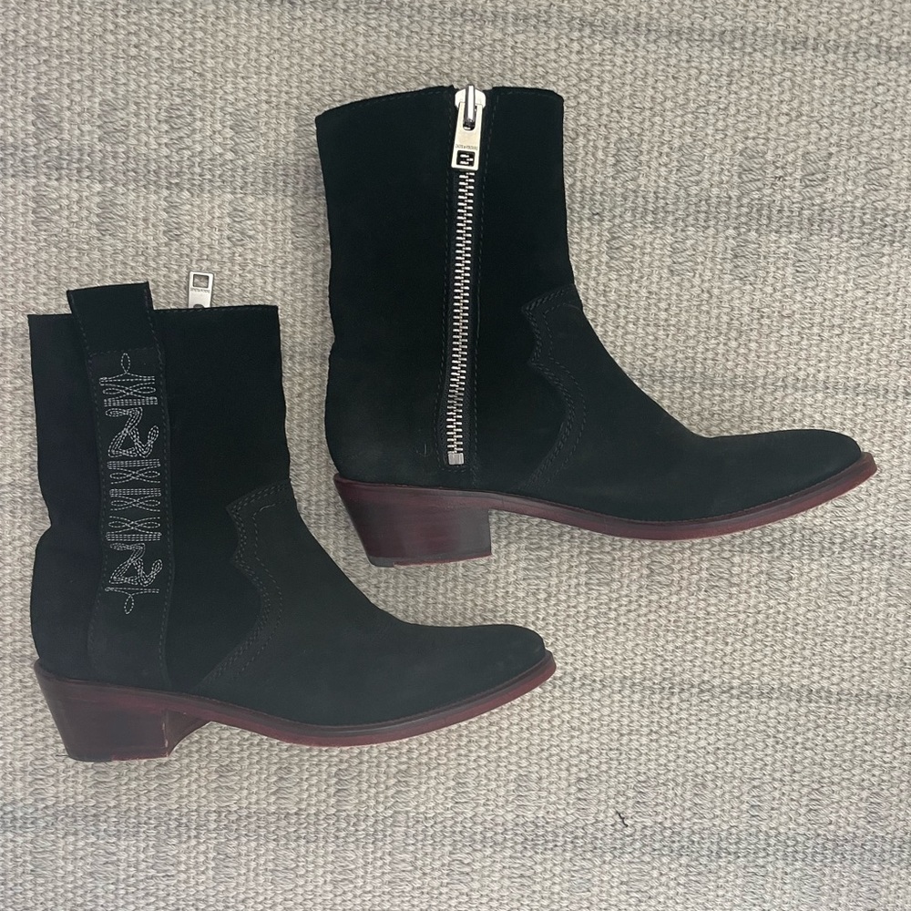 Zadig & Voltair western booties